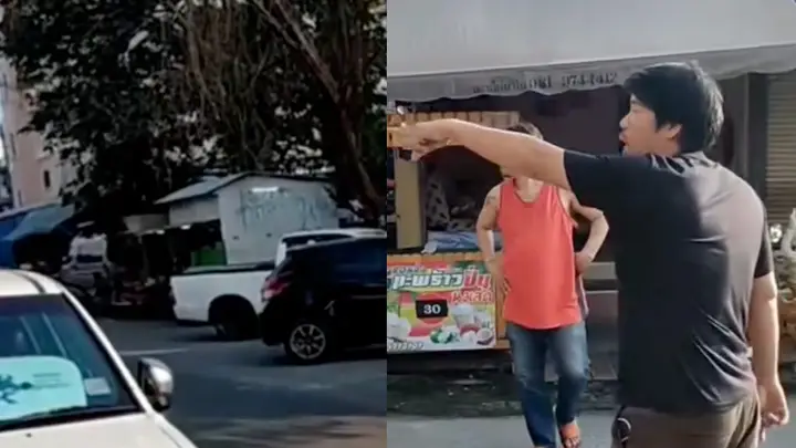 พม่ากร่าง เมาสร้างปัญหา ล่าสุดจะขับชน คนไทยไม่ทนฉุนหนักตะโกนลั่นกูคนไทย