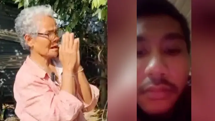 ยาย 73 ร่ำไห้กราบสิ่งศักดิ์สิทธิ์! หลานถูกซ้อมในกัมพูชา วอนช่วยพากลับบ้าน