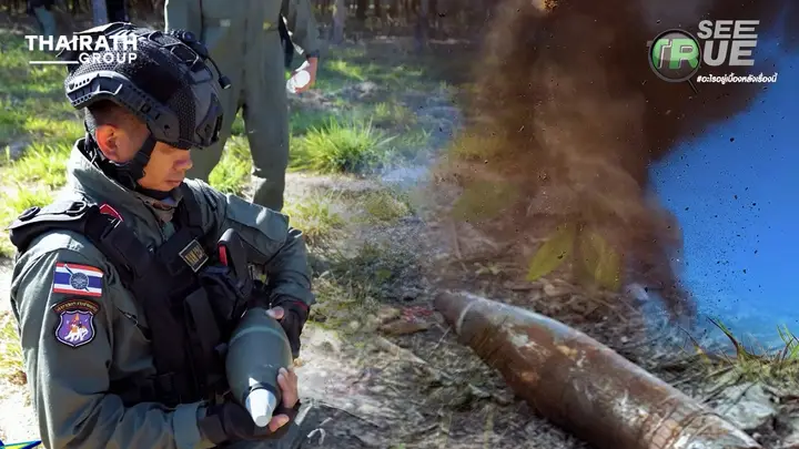 ฝ่านาทีเสี่ยงตาย ภารกิจ EOD กู้ระเบิดกัมพูชา คืนชีวิตปลอดภัยให้ชาวบ้าน